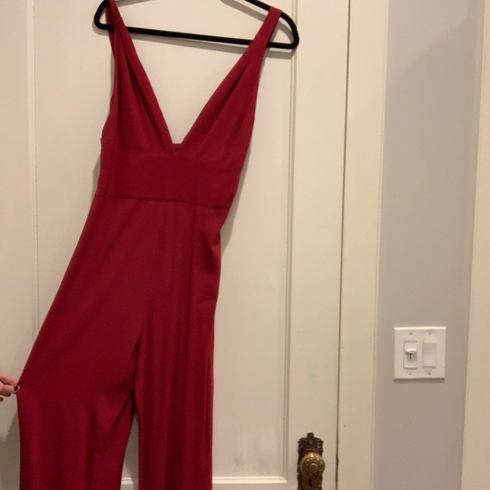Planet Blue red jumpsuit size small! Worn once!